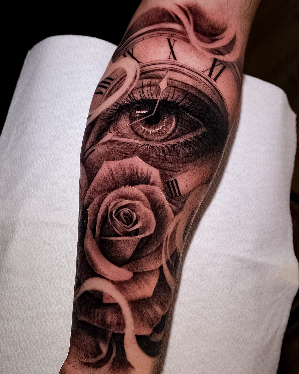realistic Vinz art tattoos salerno